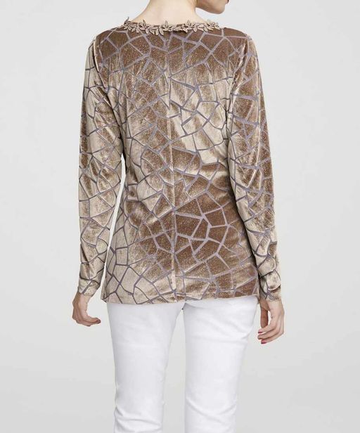 Блузка, серо-бежевая - Heine фото 4