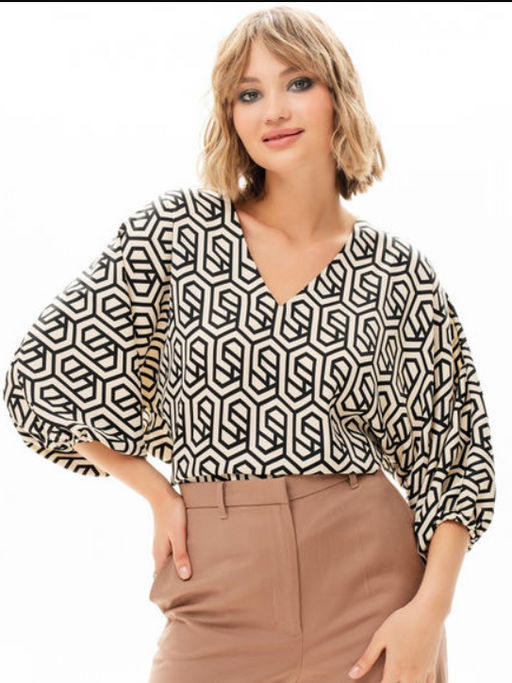 Блузка Японский шёлк с цельнокроеным рукавом - Elena sorti фото 10