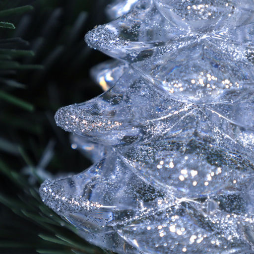 Новогоднее украшение Елка 9 см / LCX-006 /уп 70/280/ - Галеонтрейд фото 2