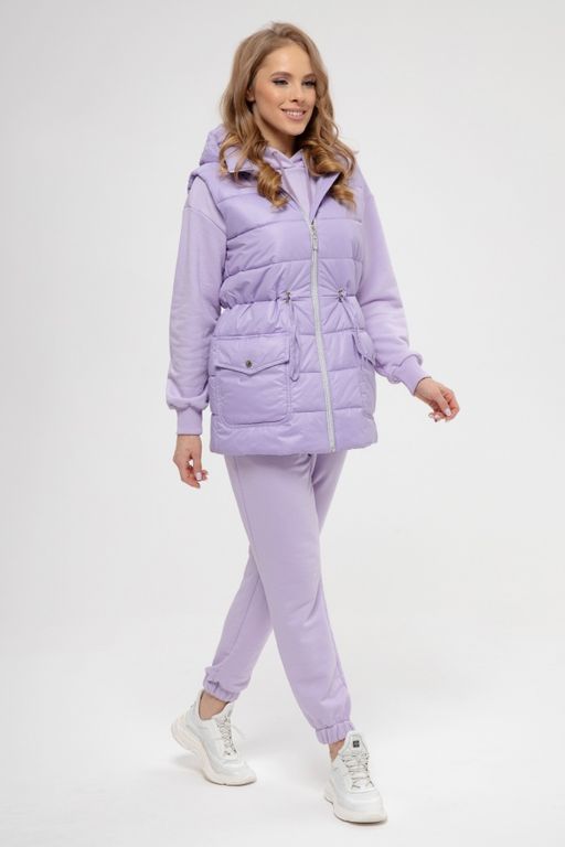 ЖИЛЕТ М-511 ЛИЛОВЫЙ - А+б коллекция фото 3