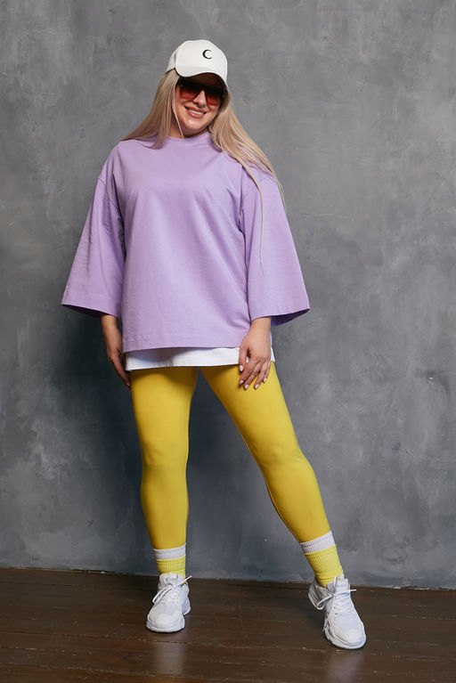 Леггинсы Luxury Moda 1306 жёлтый
