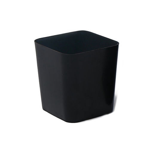 Цена за 20 шт. Горшок для рассады, 500 мл, 8.5×8.5×9.5 см, пластик, чёрный, Greengo