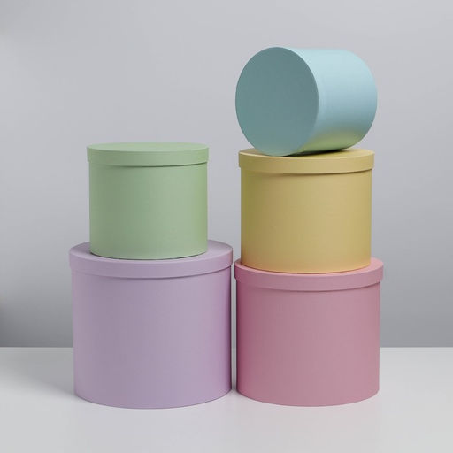 Набор коробок 5 в 1 Пастельный, 13 13,519.5 23 см - Дарите счастье фото 2