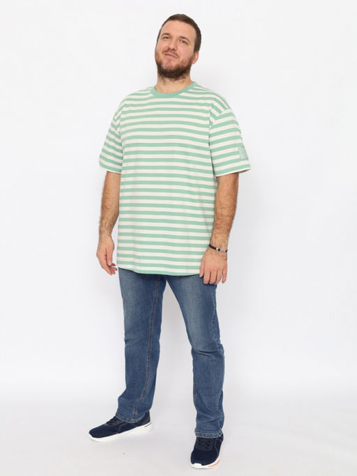 CRB wear/CWLM 60374-37 Футболка мужская,зеленый/Ex.Cherubino  фото 2