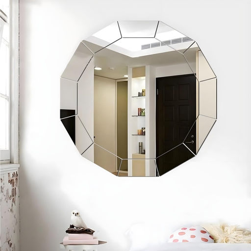 Зеркало настенное «Калейдоскоп», на клеевой основе, акриловое, 30×25 см