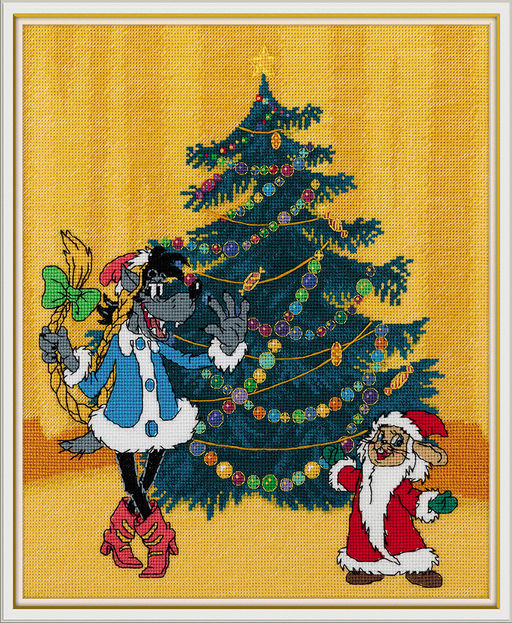 Klart набор для вышивания Союзмультфильм CMF-8-572 Расскажи, Снегурочка! 22 х 25.5 см