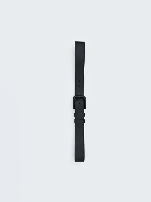 Deri G?r?n?ml? Erkek Kemer