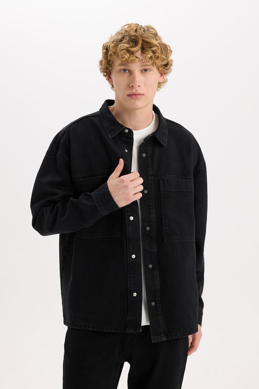 %100 Pamuk Oversize G_mlek Ceket