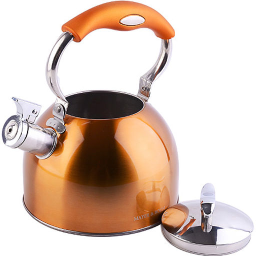 30961 Чайник 2,5 л со свистком нерж MB (х12) - Mayer&boch фото 3