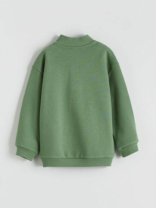 Dik Yaka Erkek ?ocuk Sweatshirt
