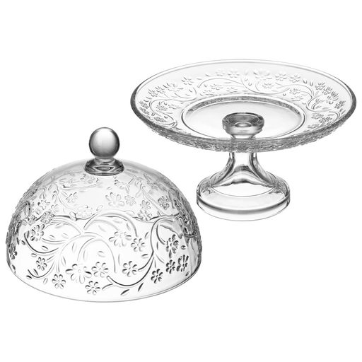 БЛЮДО СЕРВИРОВОЧНОЕ НА НОЖКЕ С КРЫШКОЙ BLOSSOM 19,5*21,5 СМ - Lefard фото 4