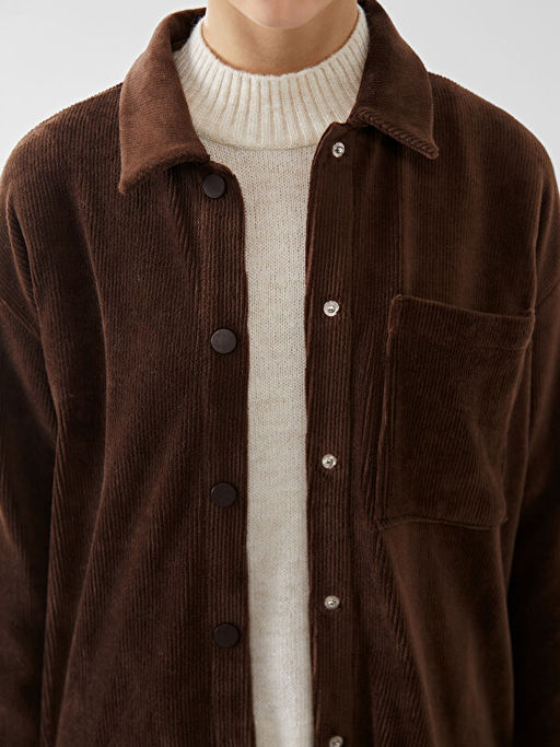 Oversize Kadife Kad?n G?mlek Tunik