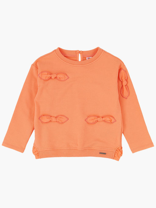 Толстовка для девочки UD 6184 персик - Mini maxi фото 3