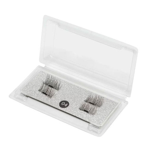 Nail Art Магнитные накладные ресницы на одном магните 04 фото 5