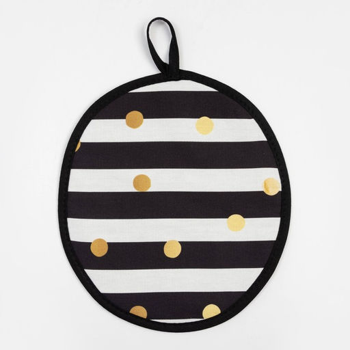 Новогодний подарочный набор Этель Золотой город, фартук, полотенце, прихватка  фото 10