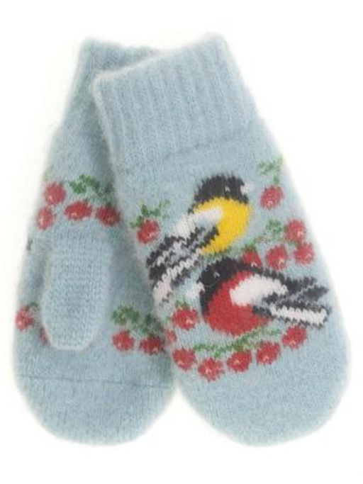 Варежки детские круговые Снегирь и синица 0504-4 - Рассказовские варежки фото 3