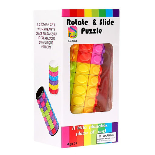 Головоломка «Пазл», 9х4 см, цвета МИКС