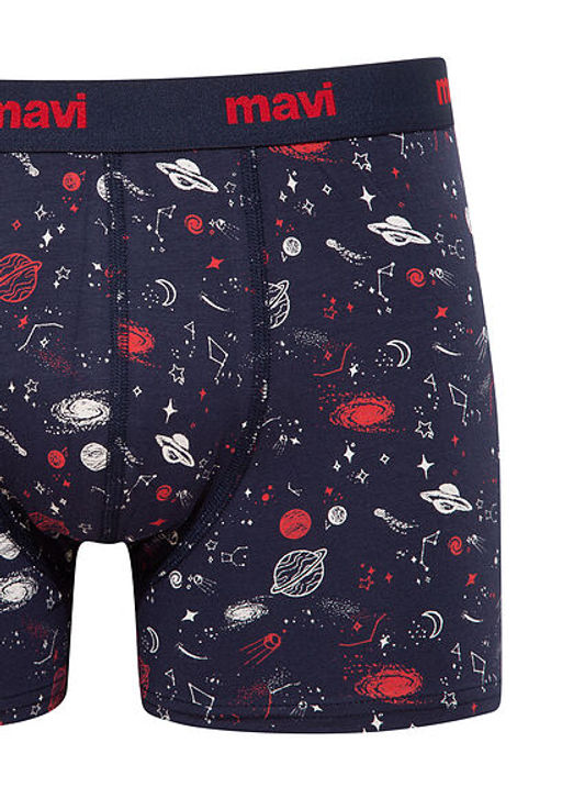 3l? Lacivert Boxer Seti - Mavi фото 4