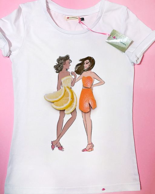 Эксклюзивная футболка Yana Pletneva упаковка плотный Zip пакет!