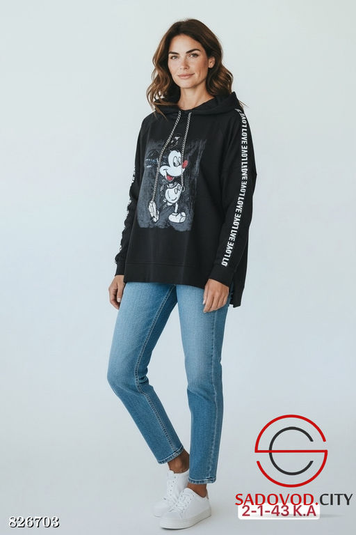 Кофта женская с рисунком