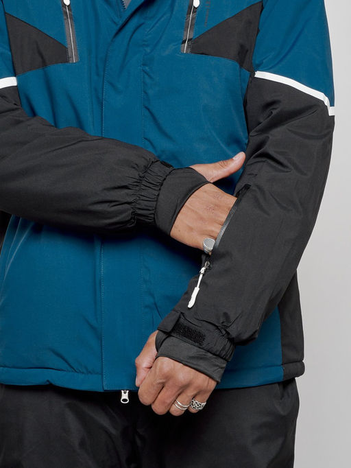 Горнолыжный костюм мужской зимний синего цвета 6319S - Leifensh фото 11