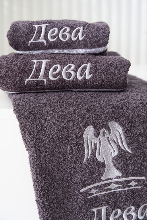 14418/10 Знаки зодиака полотенце махровое плотность 350гр