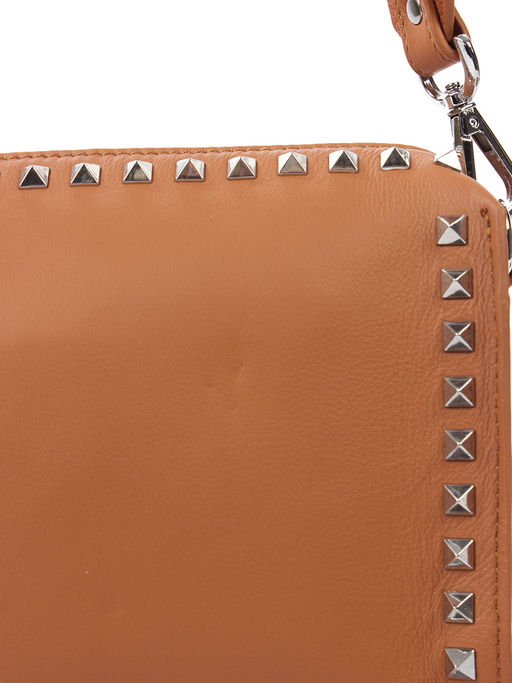 LACCOMA сумка C1030H-2-светло коричневый натуральная кожа полиэстер  фото 4