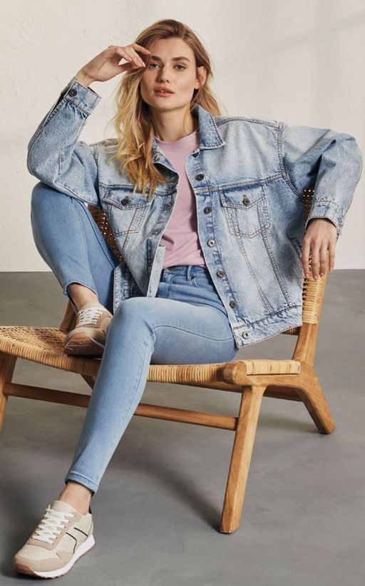 Женская джинсовая куртка ESMARA  фото 9