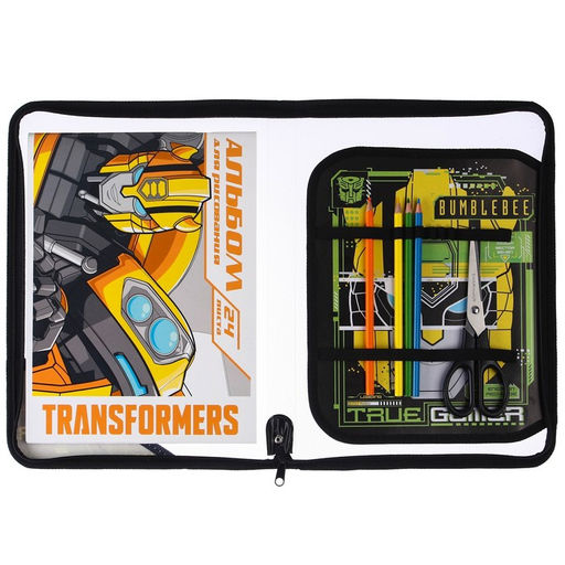 Папка пластиковая А4, на молнии, Трансформеры - Hasbro фото 4