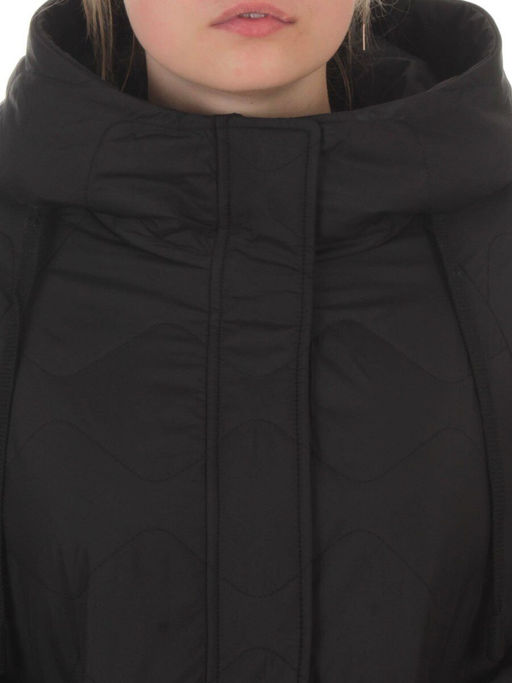 9661 BLACK Куртка демисезонная женская (100 гр. холлофайбер) - Fashion фото 4