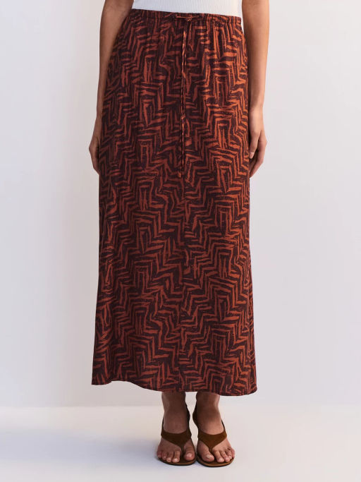 Юбка миди из вискозы ZR2605013503-257 / Zarina  фото 3