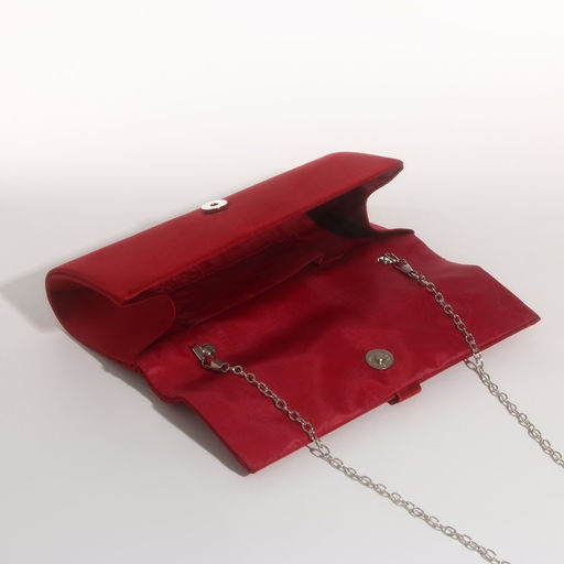 Сумка-клатч на магните, цвет бордовый - Simaland фото 6