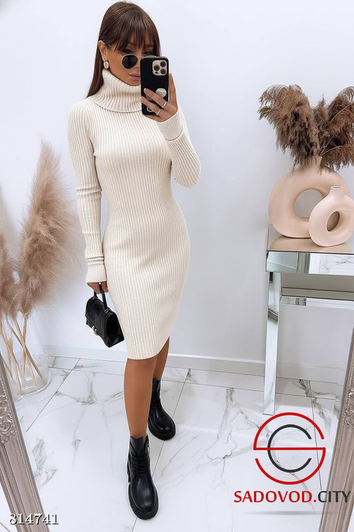 Платье женское однотонное - Bruno фото 5