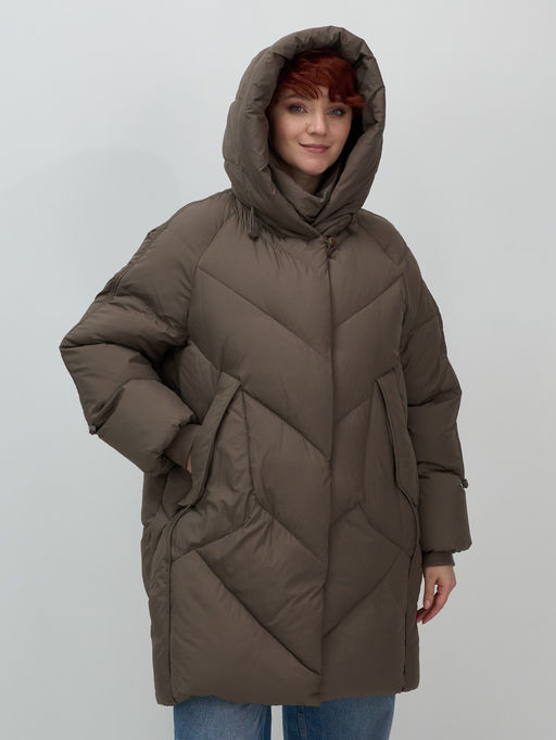 Пальто двубортная зимнее утепленное Бренд: Visdeer  фото 16