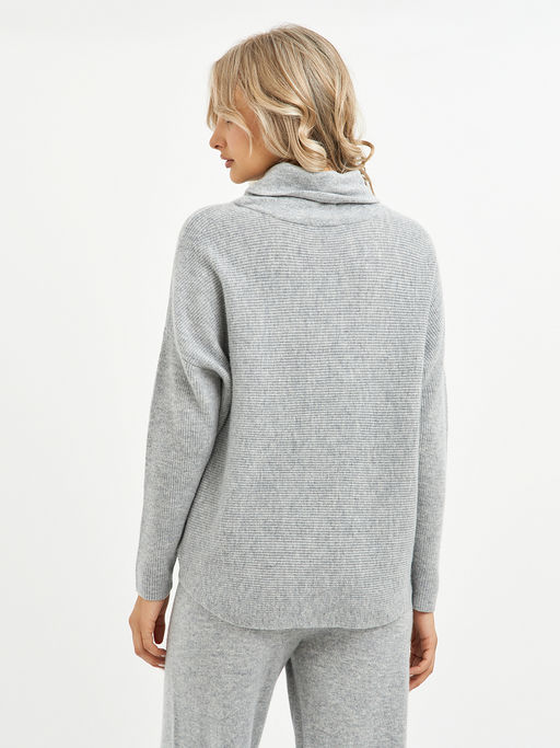 водолазка женская из шерсти с накладными карманами - Glenfield фото 5