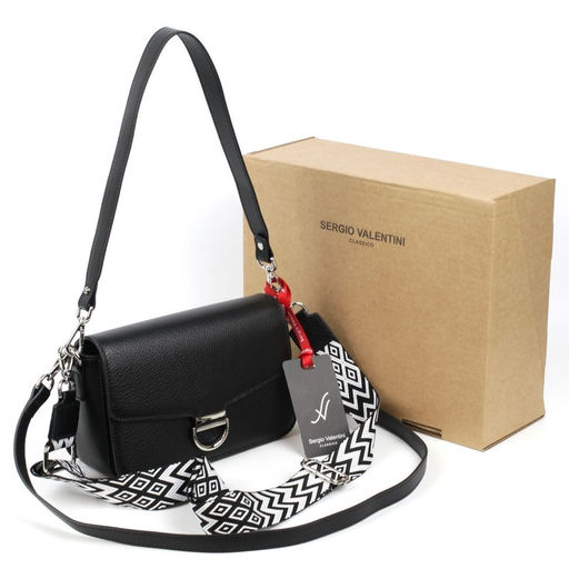 Женская кожаная сумка Sergio Valentini 0030-1 фото 4