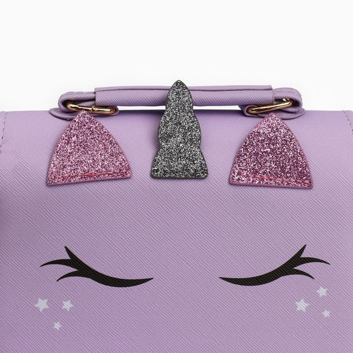 Детская сумка Волшебный единорожик, с ушками, 16?12?6.5 см - NAZAMOK KIDS фото 4
