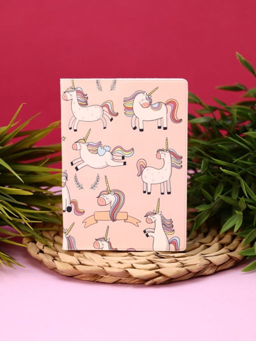 ОБЛОЖКА ДЛЯ ПАСПОРТА Pink Unicorn, плотность 600 мкм