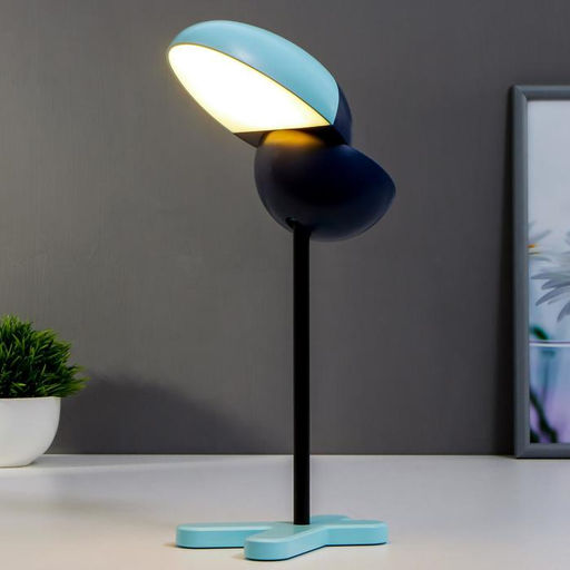Лампа настольная RISALUX 16483/1, светодиодная, 5 Вт, USB, АКБ, МИКС, 9×16×31.5 см