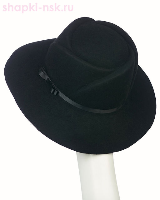 Флоппи Роза шерсть Шляпа женская (56-58)