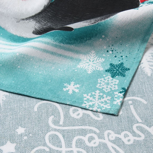 Набор новогодних кухонных полотенец Доляна «Снежного настроения » 35×60 см-2 штуки, 100% хлопок