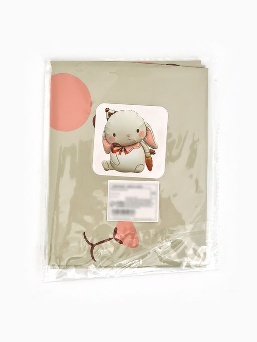 Цена за 2 шт. Воздушный шар фольгированный 35" Кролик, матовый