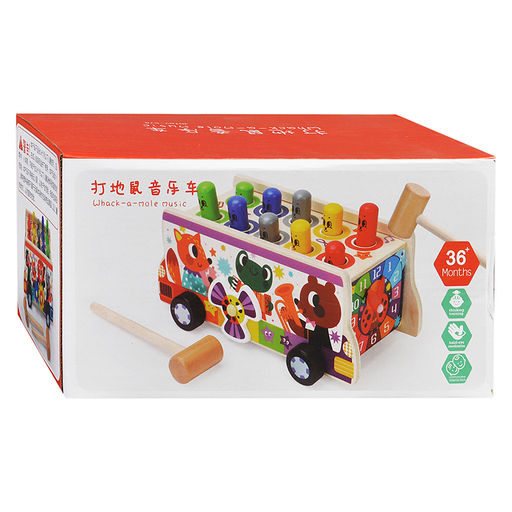 Стучалка Веселая машинка - Щепочка фото 8