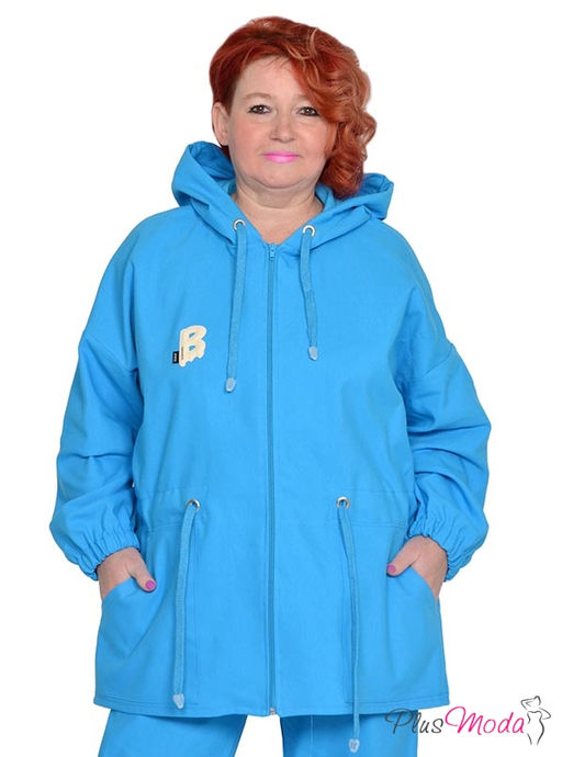 Жакет-парка Модель №1909 размеры 44-84 - Plusmoda фото 9