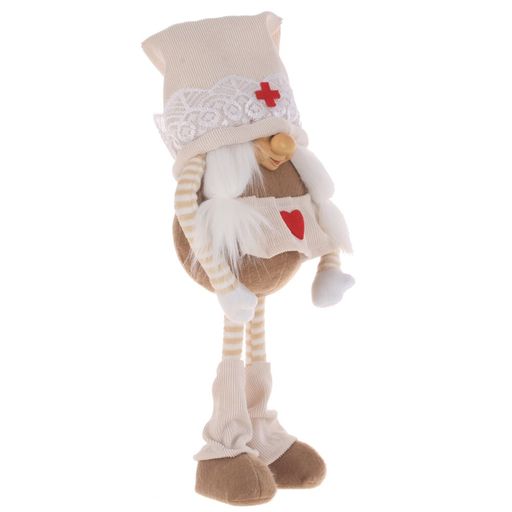 Игрушка набивная "Гном", L13 W9 H27 см, 2в.