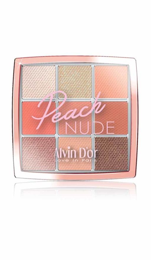.Alvin Dor AES-9 Тени для век Peach NUDE 9 colors тон 1