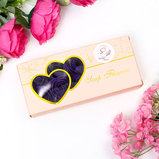 Мыльные розы, фиолетовые, набор 10 шт. - SB BEAUTY фото 7