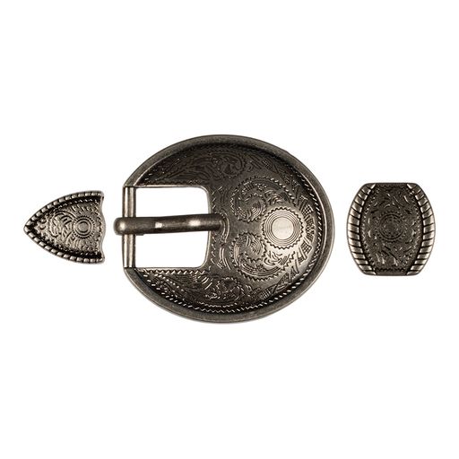 Пряжка GB 1618 Пряжка Micron 40 x 40 мм 1 шт. №47 шлифованное серебро