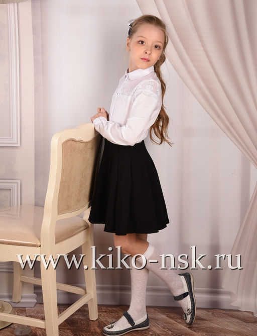 1516 Юбка школьная пышная - Kiko фото 12