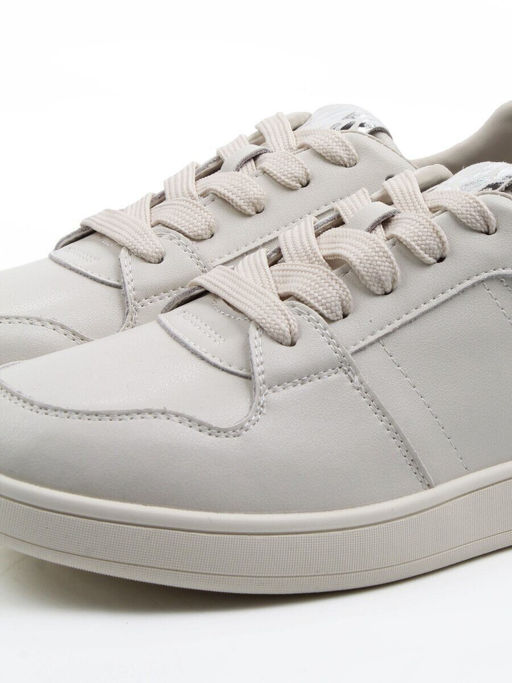 03-A1019-2 LT. BEIGE Полуботинки спортивные женские (натуральная кожа)